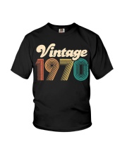 50th Birthday Gift - Vintage 1970 - Retro Bday 50 Youth T-Shirt thumbnail