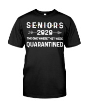 Seniors The One Where They Were Quarantined 2020 Premium Fit Mens Tee thumbnail