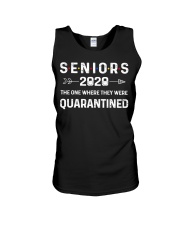 Seniors The One Where They Were Quarantined 2020 Unisex Tank thumbnail