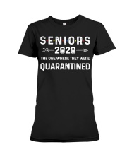 Seniors The One Where They Were Quarantined 2020 Premium Fit Ladies Tee thumbnail