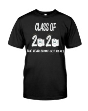 Funny Class Of 2020 The Year Shit Got Real Premium Fit Mens Tee thumbnail