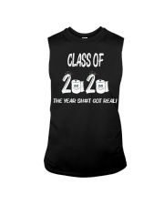 Funny Class Of 2020 The Year Shit Got Real Sleeveless Tee thumbnail