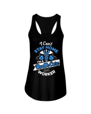 Health Care Worker Gift Cant Stay Home Nurse Ladies Flowy Tank thumbnail