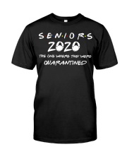 Class Of 2020 Graduation Senior Funny Quarantine Classic T-Shirt thumbnail