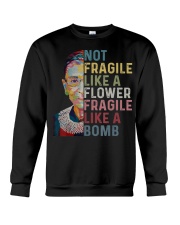 Ruth Bader Ginsburg Quote - Feminist Women Gifts Crewneck Sweatshirt thumbnail