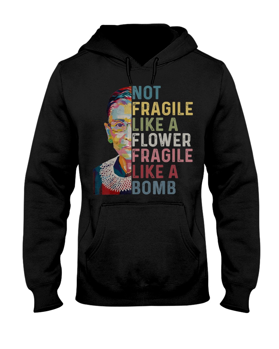 Ruth Bader Ginsburg Quote - Feminist Women Gifts Hooded Sweatshirt