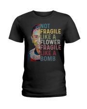 Ruth Bader Ginsburg Quote - Feminist Women Gifts Ladies T-Shirt thumbnail