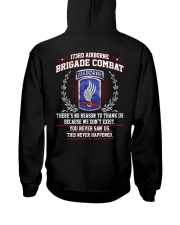 173RD AIRBORNE BRIGADE COMBAT Hooded Sweatshirt thumbnail