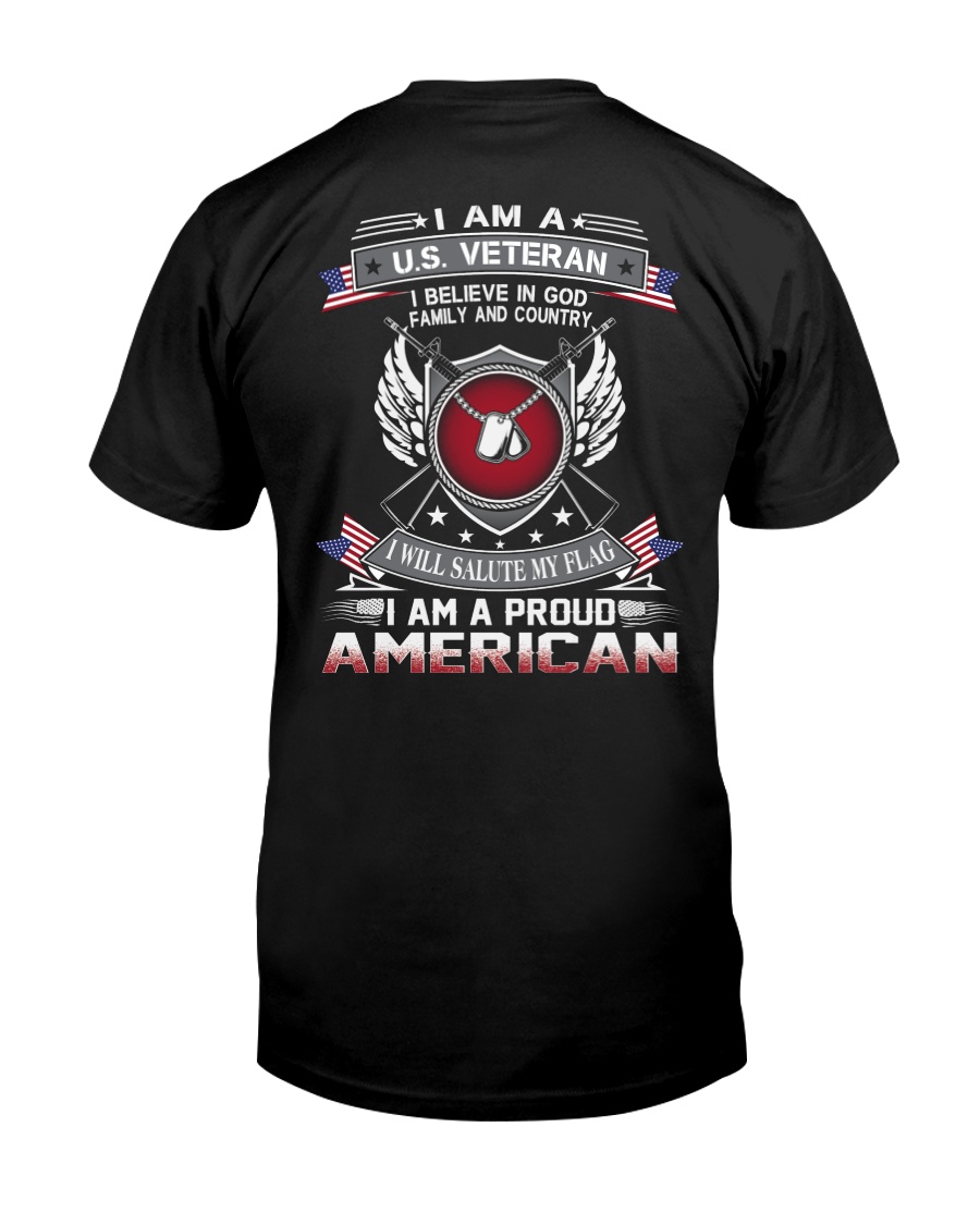 I AM A US VETERAN Classic T-Shirt