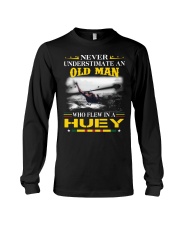 OLD MAN-WHO FLEW IN A HUEY Long Sleeve Tee thumbnail
