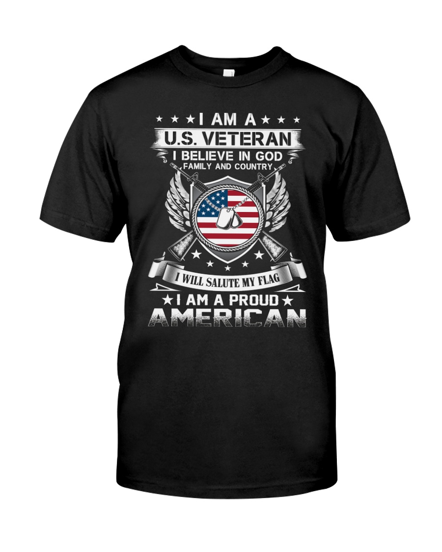 I AM A PROUD AMERICAN Classic T-Shirt