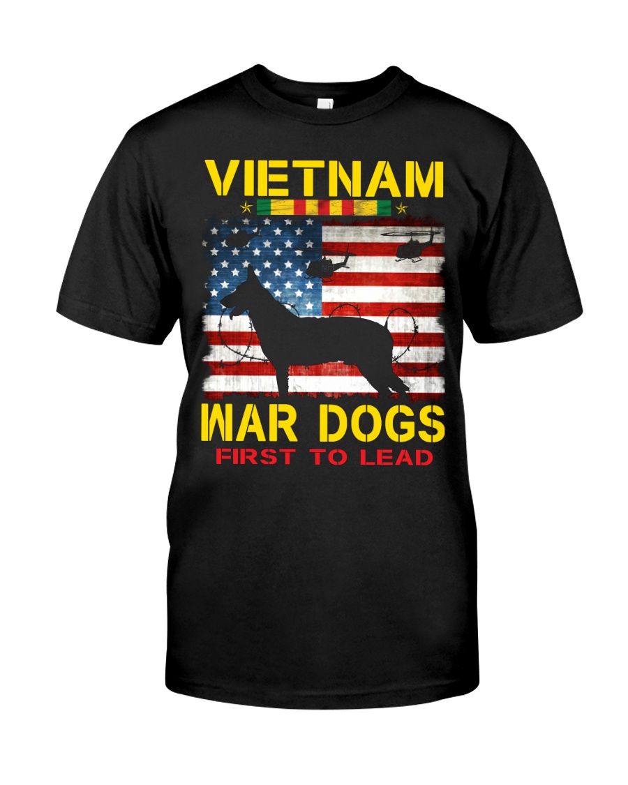 VIETNAM-WAR DOGS-FIRST TO LEAD Classic T-Shirt