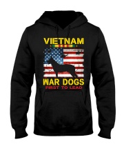 VIETNAM-WAR DOGS-FIRST TO LEAD Hooded Sweatshirt thumbnail