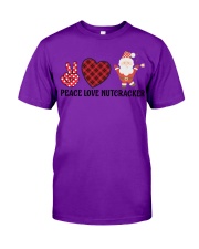 Peace Love Nutcracker For Christmas Shirt Classic T-Shirt tile