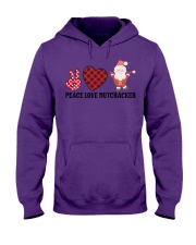 Peace Love Nutcracker For Christmas Shirt Hooded Sweatshirt tile