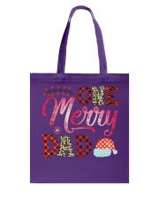 One Merry Dad Christmas Shirt Tote Bag tile
