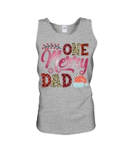 One Merry Dad Christmas Shirt Unisex Tank tile