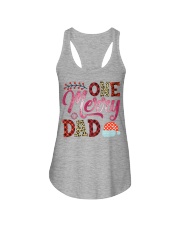 One Merry Dad Christmas Shirt Ladies Flowy Tank tile