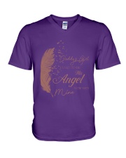 Daddy girl V-Neck T-Shirt tile