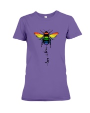 Love Is Love Bee Premium Fit Ladies Tee tile