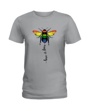 Love Is Love Bee Ladies T-Shirt tile