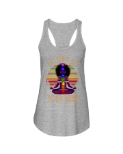 Retro Be Kind To Your Mind Yoga Shirt Ladies Flowy Tank tile