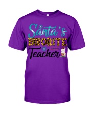 Santas Favourite Teacher Shirt Classic T-Shirt tile
