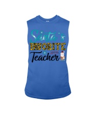 Santas Favourite Teacher Shirt Sleeveless Tee tile