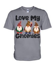 Love My Gnomies Shirt V-Neck T-Shirt tile