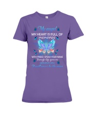 My heart is full of memories Premium Fit Ladies Tee tile