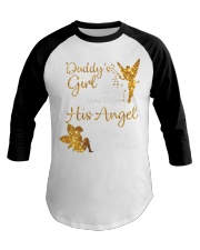 I used to be his angel Baseball Tee tile