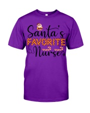 Santas Favourite Nurse Shirt Classic T-Shirt tile