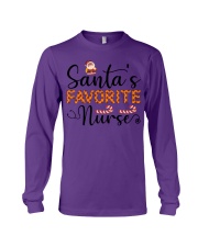Santas Favourite Nurse Shirt Long Sleeve Tee tile