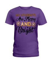 My Student Are Merry And Bright Shirt Ladies T-Shirt tile