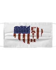 Faith flag Cloth face mask front
