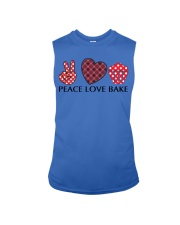 Peace Love Bake For Christmas Shirt Sleeveless Tee tile