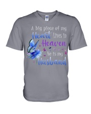 A Big Piece Of my heart V-Neck T-Shirt tile