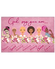 God Say You Are Breast Cancer 17x11 Poster front