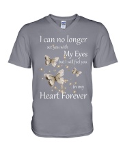 I can no longer see you V-Neck T-Shirt tile