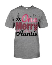 One Merry Auntie Shirt Premium Fit Mens Tee tile