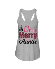 One Merry Auntie Shirt Ladies Flowy Tank tile