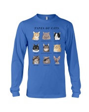 Types of cats Long Sleeve Tee tile