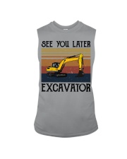 See you later excavator Sleeveless Tee tile