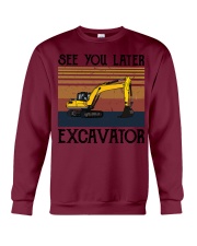 See you later excavator Crewneck Sweatshirt tile