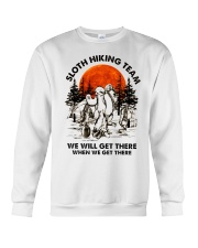Sloth Hiking Team Crewneck Sweatshirt thumbnail