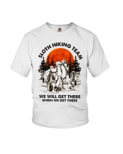 Sloth Hiking Team Youth T-Shirt thumbnail