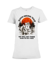 Sloth Hiking Team Premium Fit Ladies Tee thumbnail