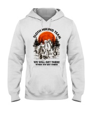Sloth Hiking Team Hooded Sweatshirt thumbnail