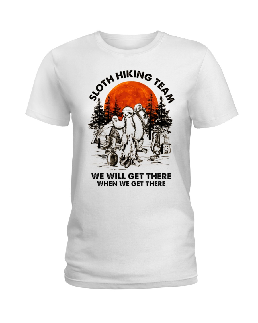 Sloth Hiking Team Ladies T-Shirt
