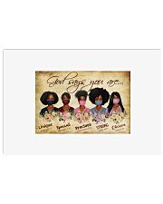 God says you are 17x11 Poster front